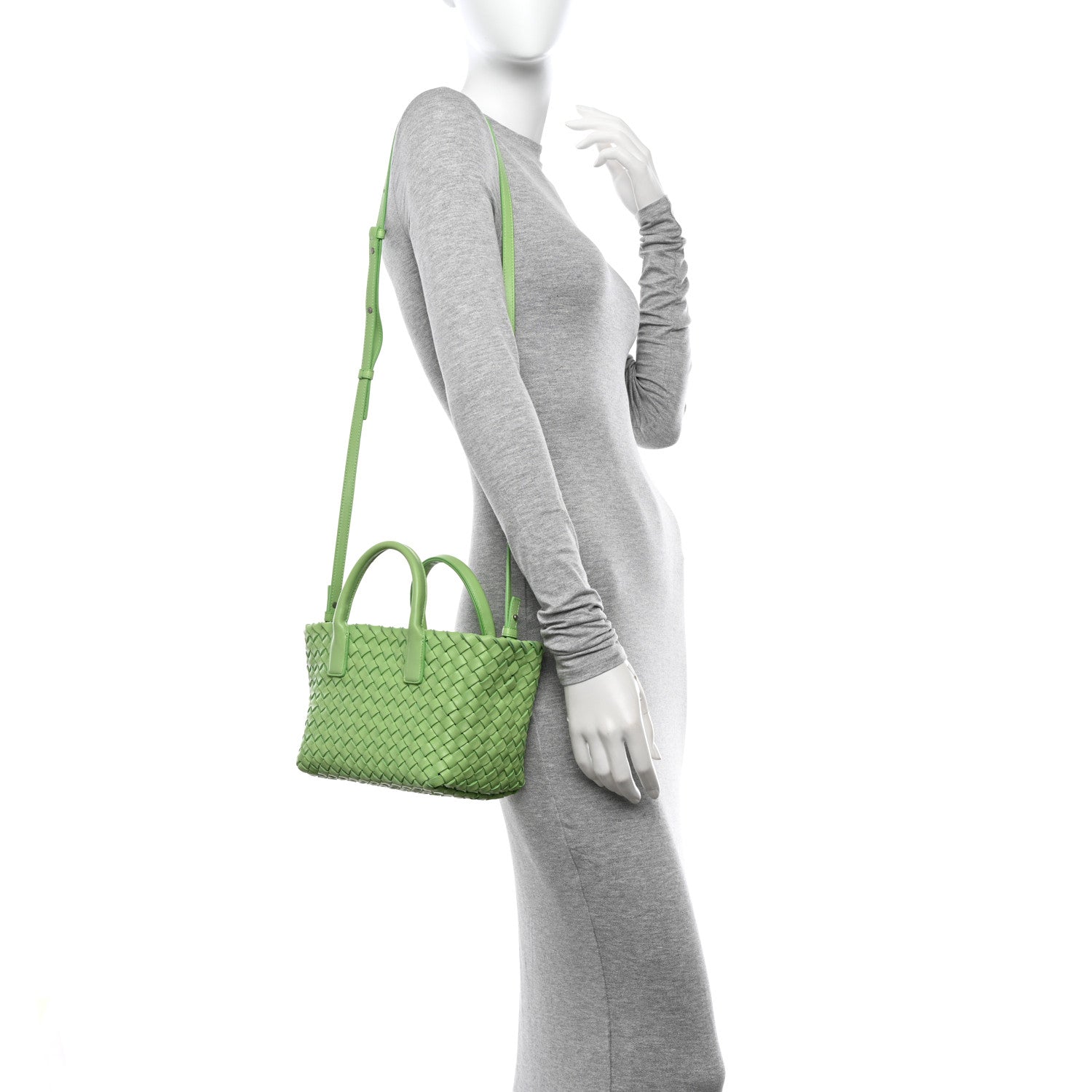 Bottega Veneta Nappa Intrecciato Mini Cabat 2 of 11