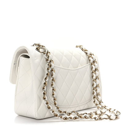 Chanel Caviar Quilted Small Double Flap White 3 of 10