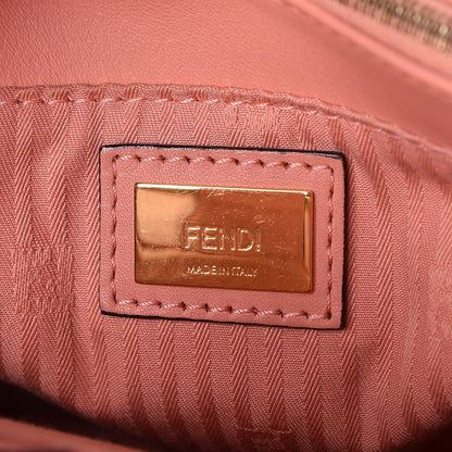 Fendi Vitello Elite Petite 2Jours Tote Pesca 6 of 8