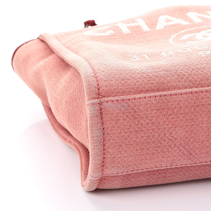 Chanel Canvas Mini Deauville Tote Red 8 of 10