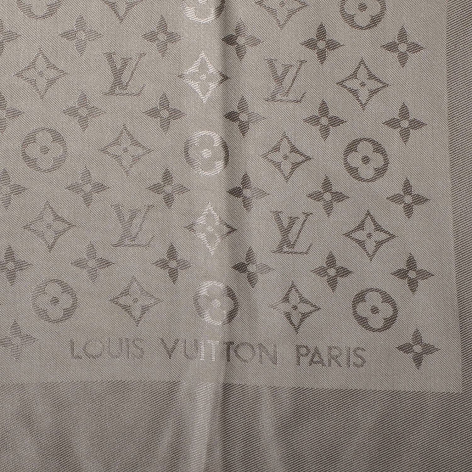 Louis Vuitton Silk Wool Monogram Shawl Verone 4 of 5