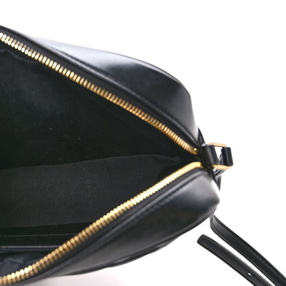 Saint Laurent Calfskin Matelasse Monogram Lou Camera Bag Black 5 of 10