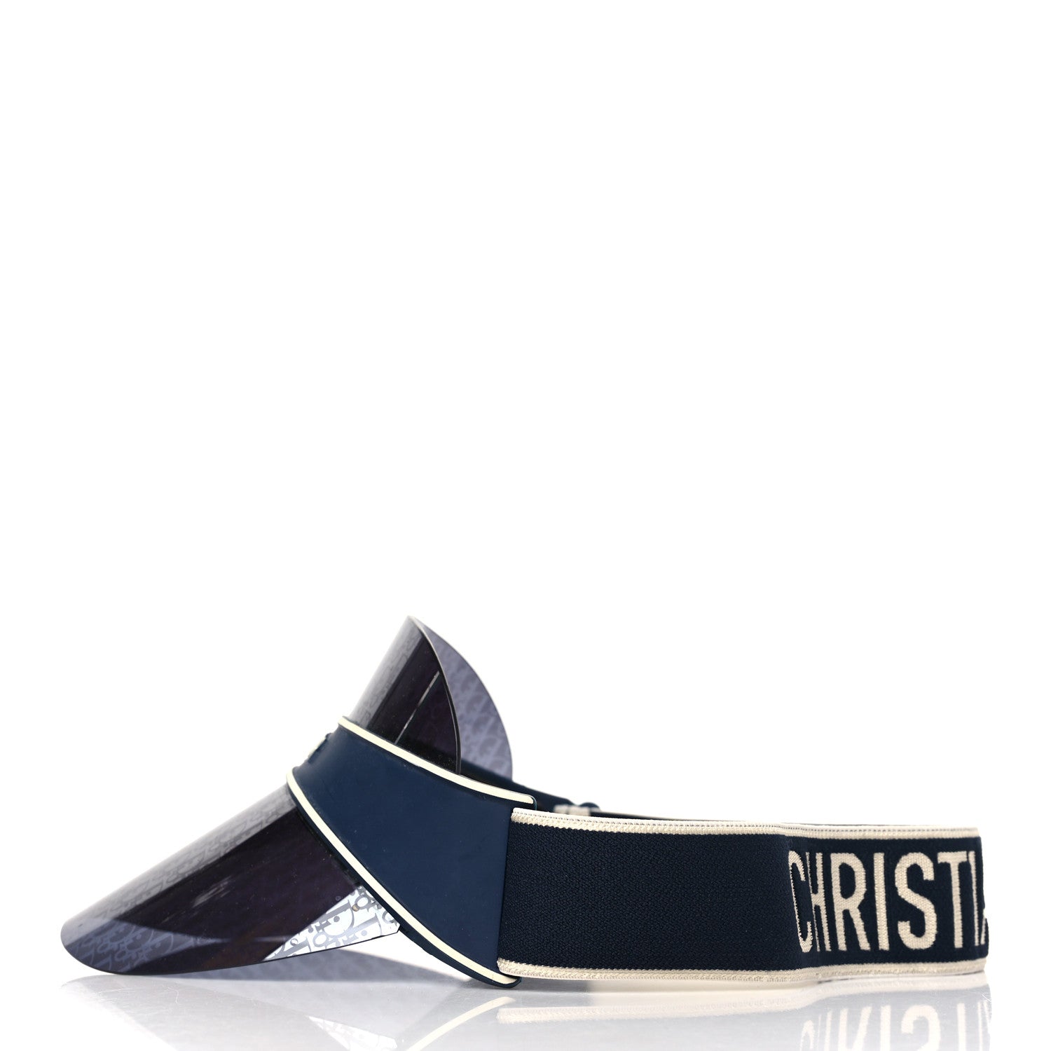 Christian Dior Oblique DiorClub V1U Sun Visor Blue 3 of 6