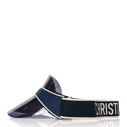 Christian Dior Oblique DiorClub V1U Sun Visor Blue 3 of 6