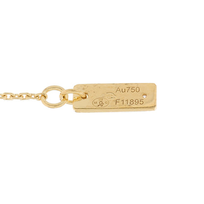 Messika 18K Yellow Gold Diamond LM Move Uno Pave Pendant Necklace 4 of 6