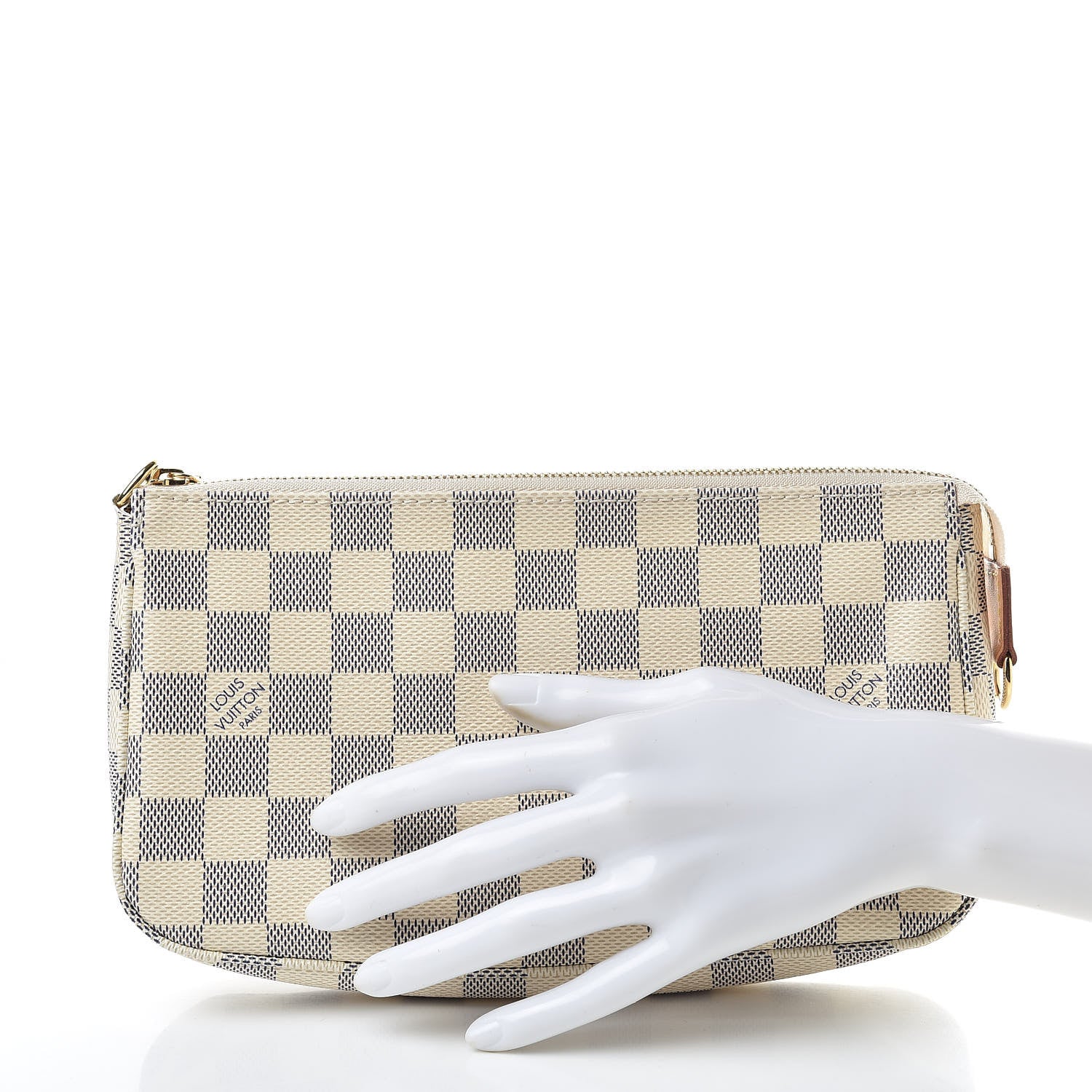 Louis Vuitton Damier Azur Pochette Accessories NM 2 of 7
