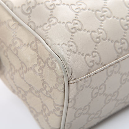 Gucci Guccissima Small Boston White 11 of 15
