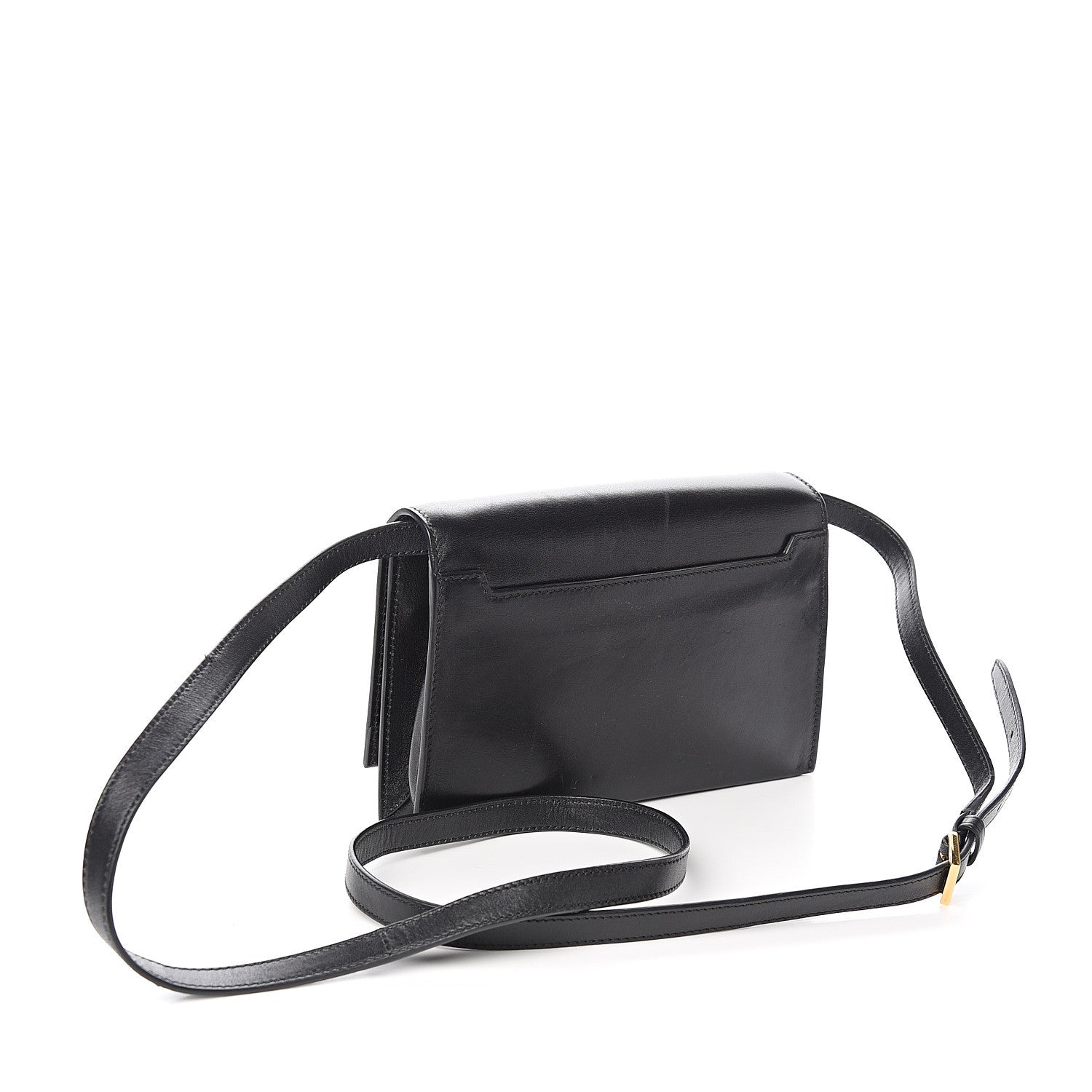 Tom Ford Calfskin Icon Shoulder Bag Black 2 of 12