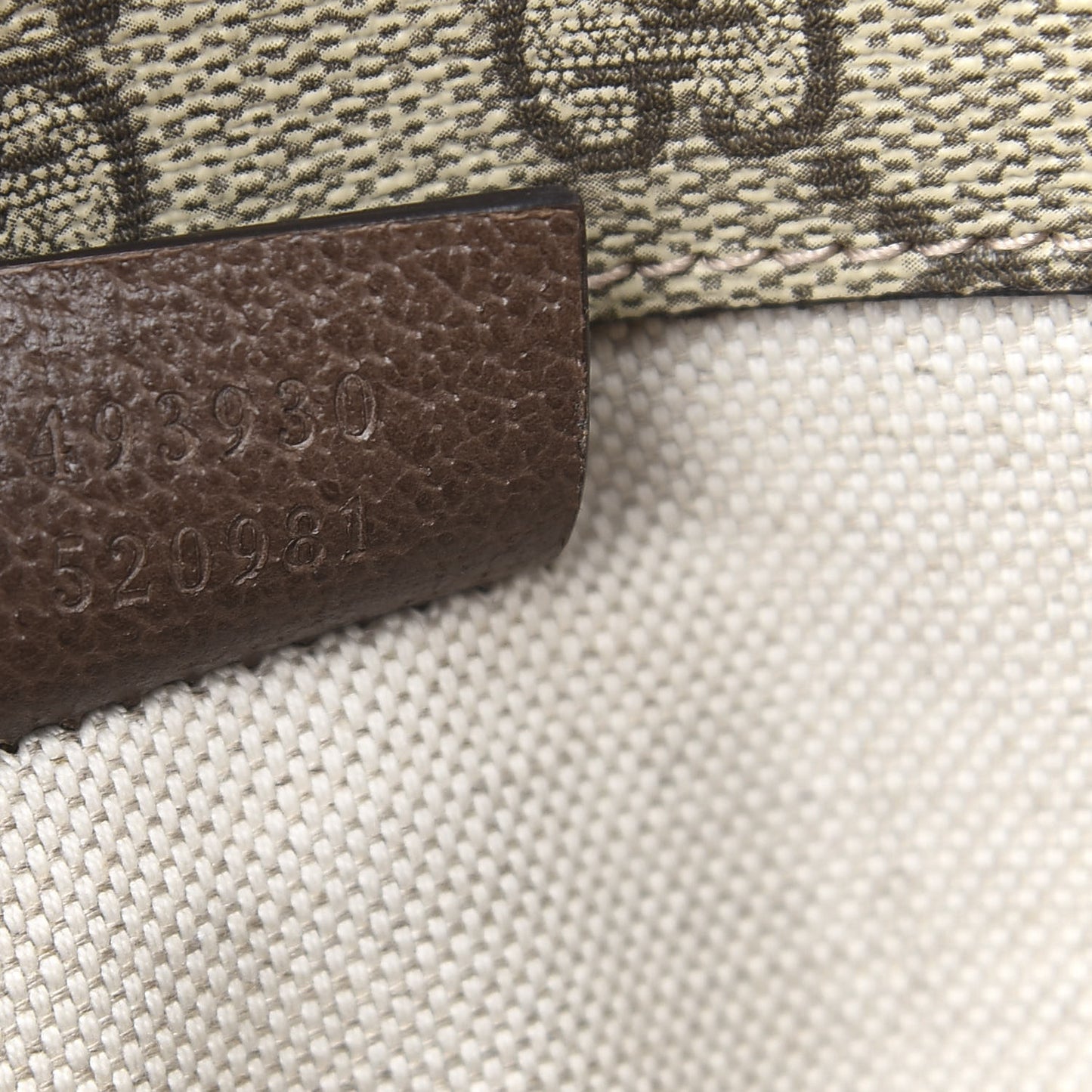 GG Supreme Monogram Neo Vintage Web Belt Bag Brown