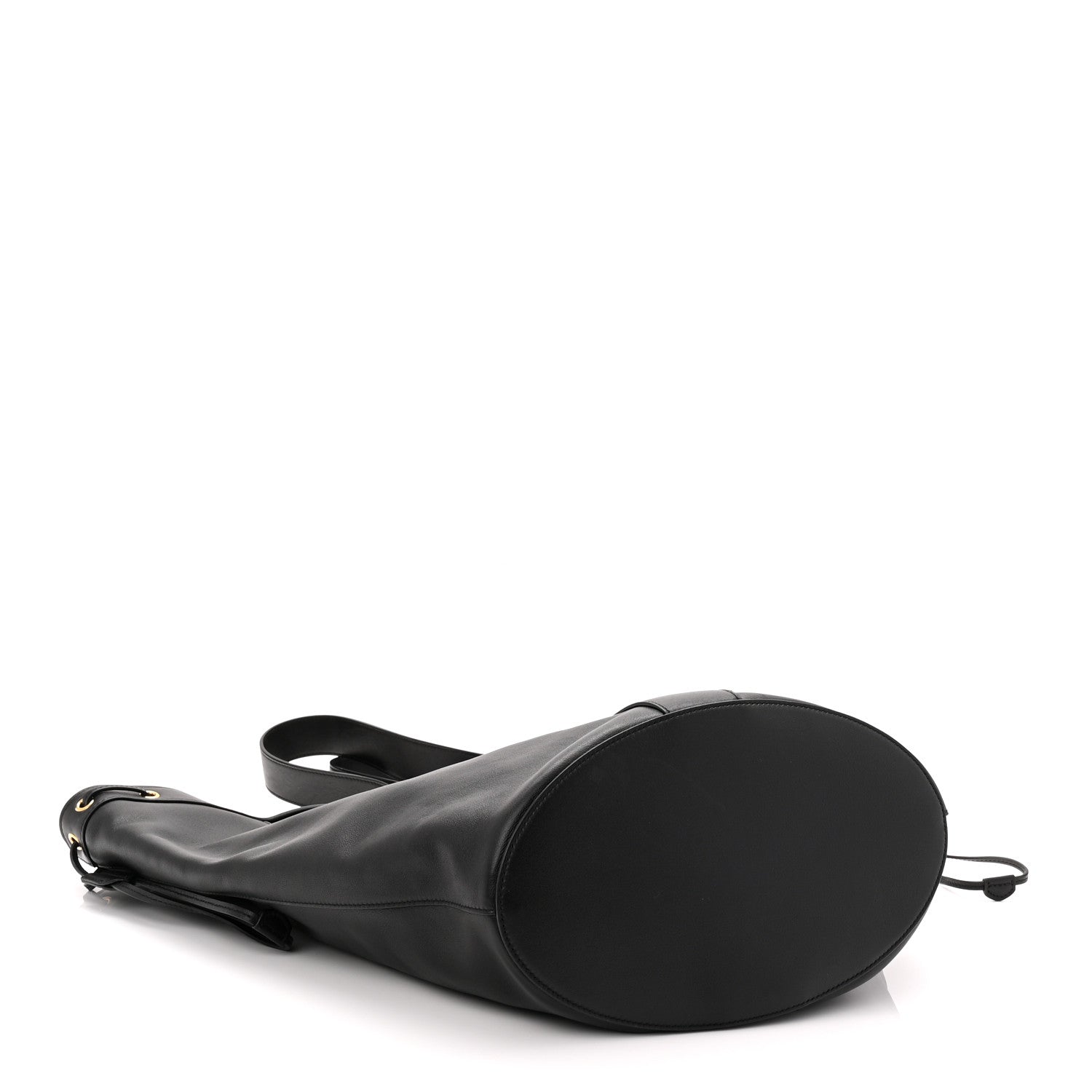Saint Laurent Santorini Lux Calfskin Y Drawstring Tote Black 4 of 10