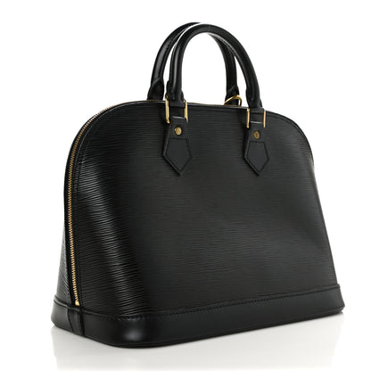 Louis Vuitton Epi Alma PM Black 2 of 6