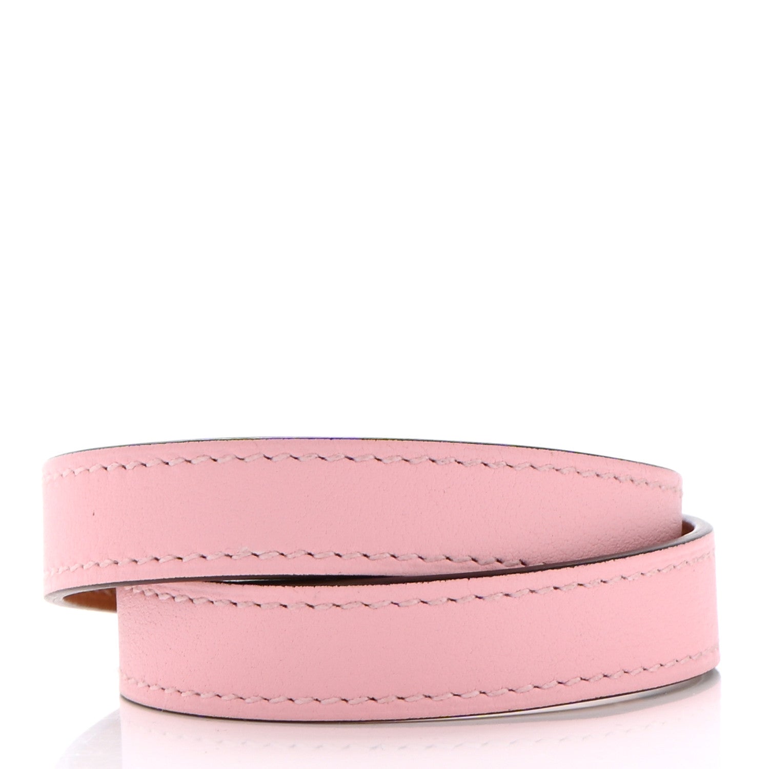 Hermes Swift Kelly Double Tour Bracelet T2 Rose Sakura 3 of 7