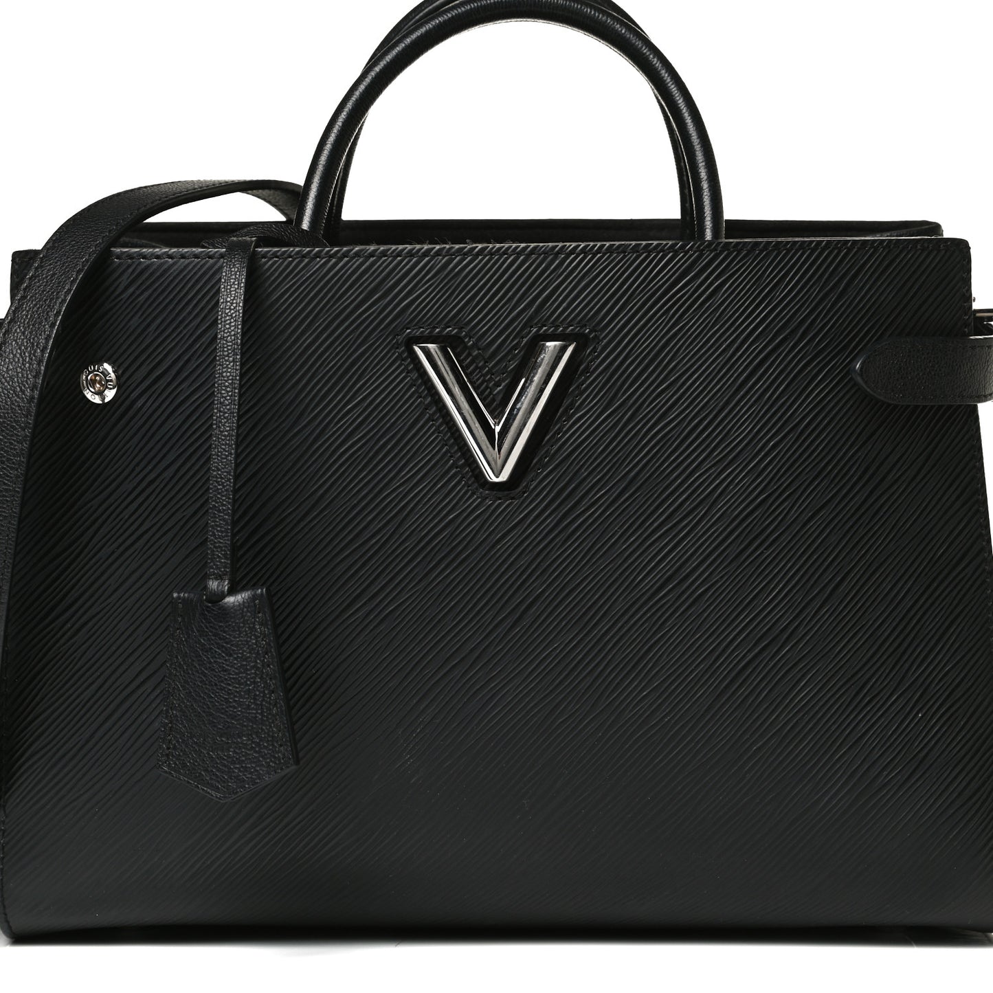 Epi Twist Tote Black