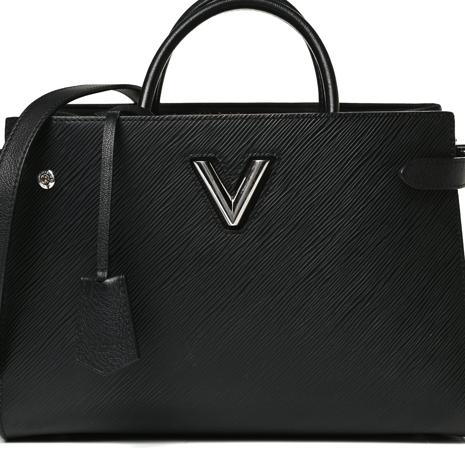 Louis Vuitton Epi Twist Tote Black 7 of 11