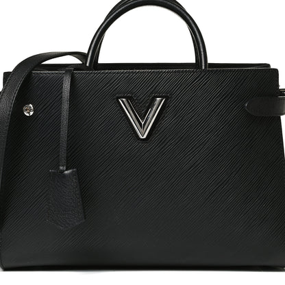 Louis Vuitton Epi Twist Tote Black 7 of 11
