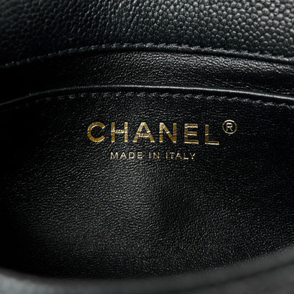 Chanel Caviar Quilted Mini Sweetheart Rectangular Flap Black 6 of 11