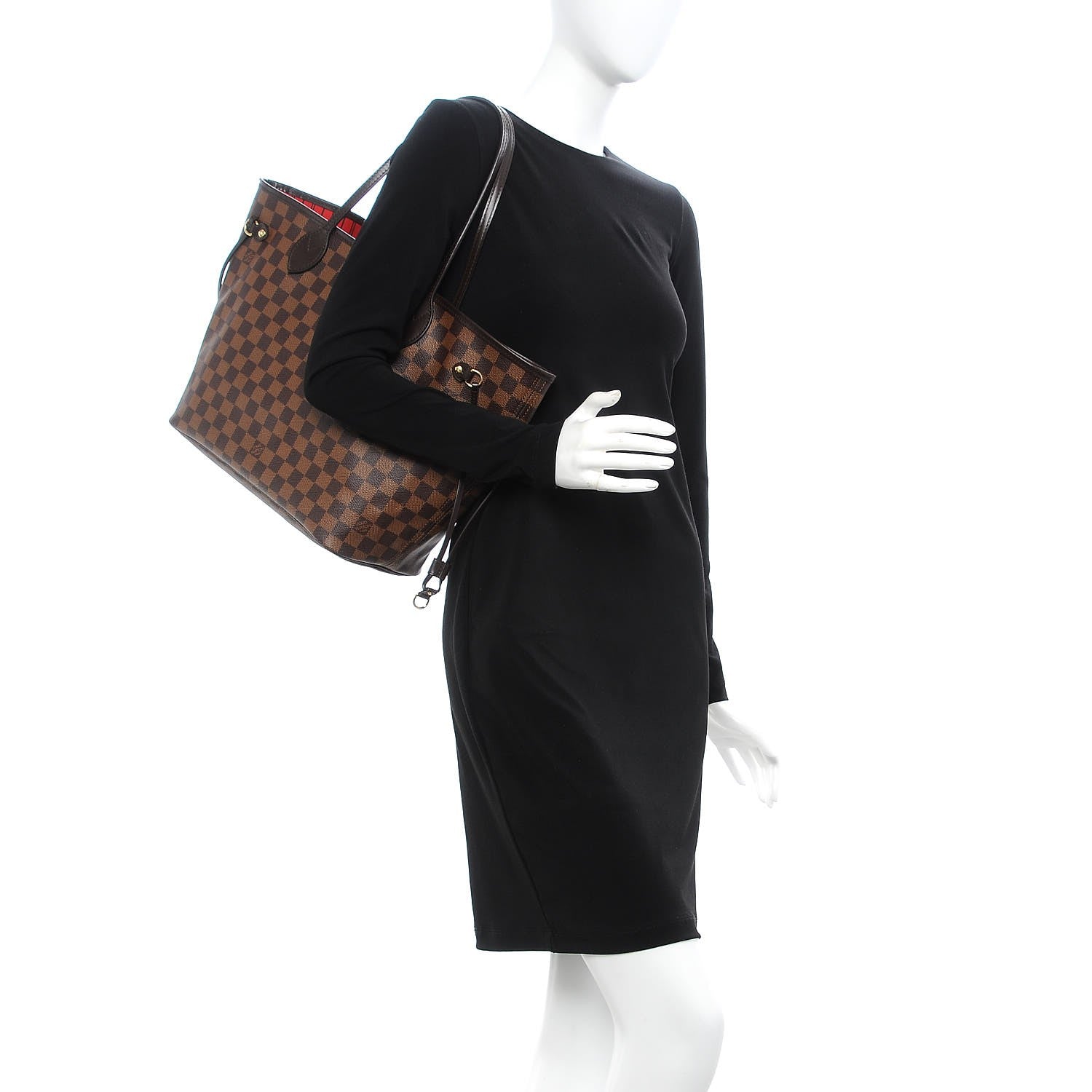 Louis Vuitton Damier Ebene Neo Neverfull MM 2 of 11