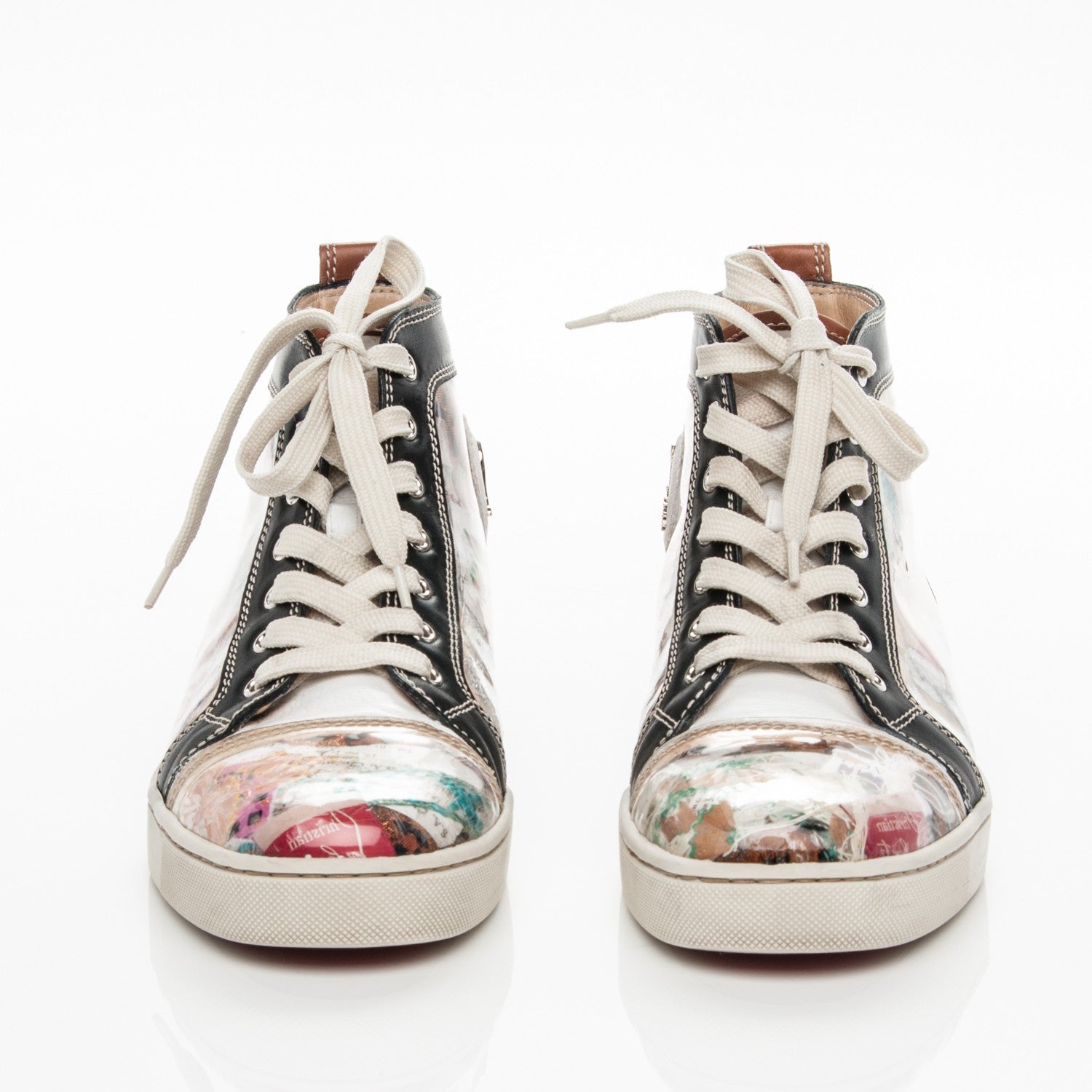 Christian Louboutin Patent Louis Trash Flat Sneakers 41 Multi 2 of 8