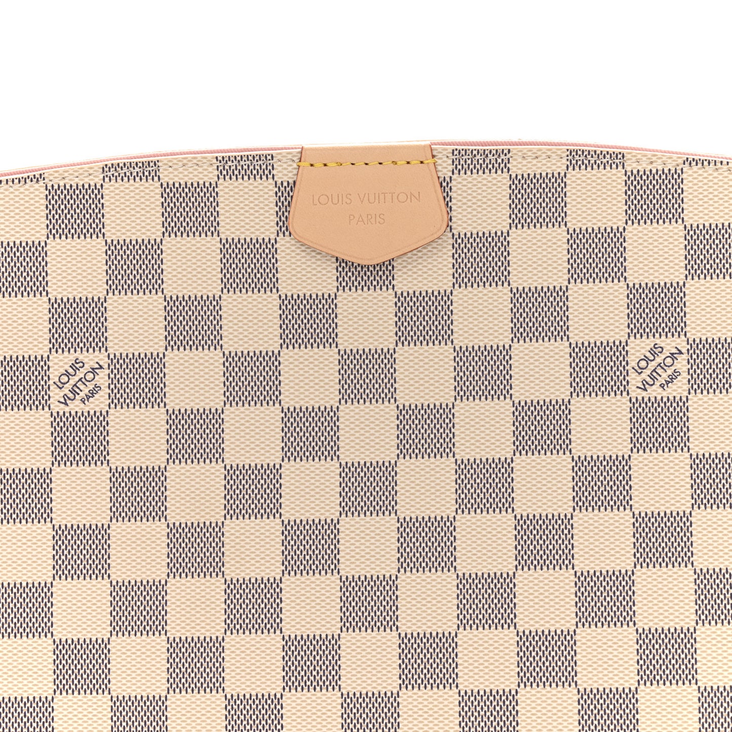 Damier Azur Graceful PM Rose Ballerine