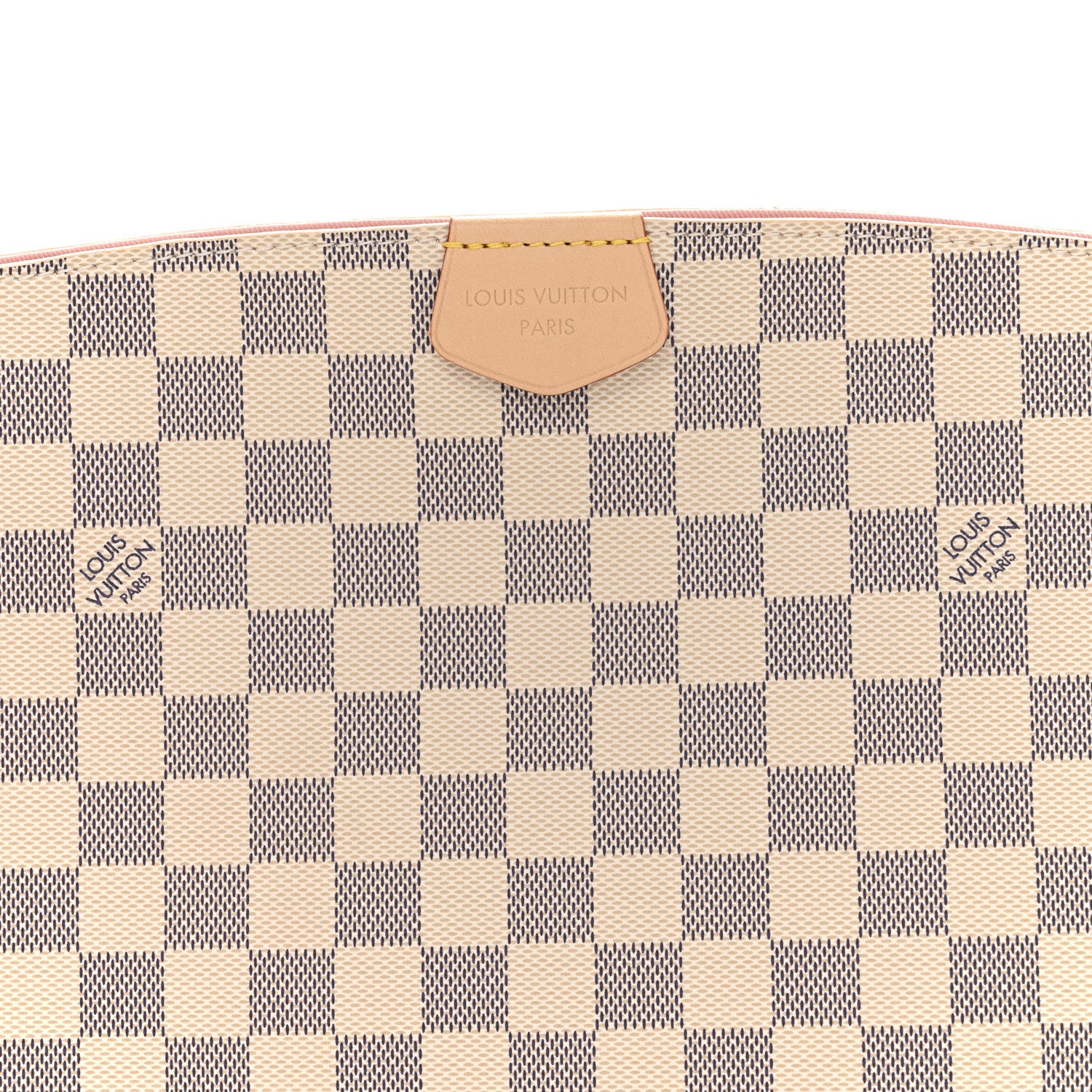 Louis Vuitton Damier Azur Graceful PM Rose Ballerine 7 of 10