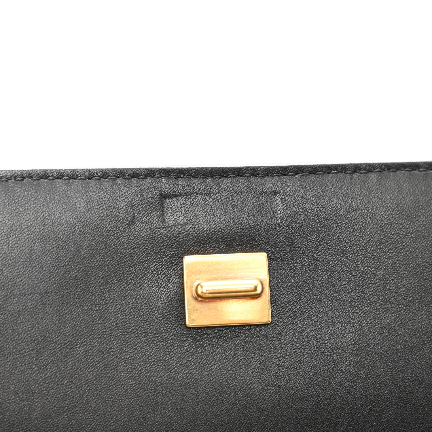 Givenchy Calfskin Python Embossed Medium Whip Top Handle Crossbody Black White 9 of 9