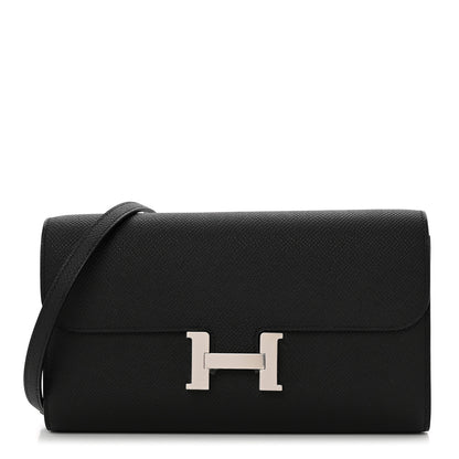 Hermes Epsom Constance Wallet To Go Black 1 of 11