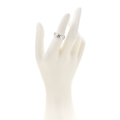 Cartier 18K White Gold 5.5mm LOVE Ring 52 6 2 of 5