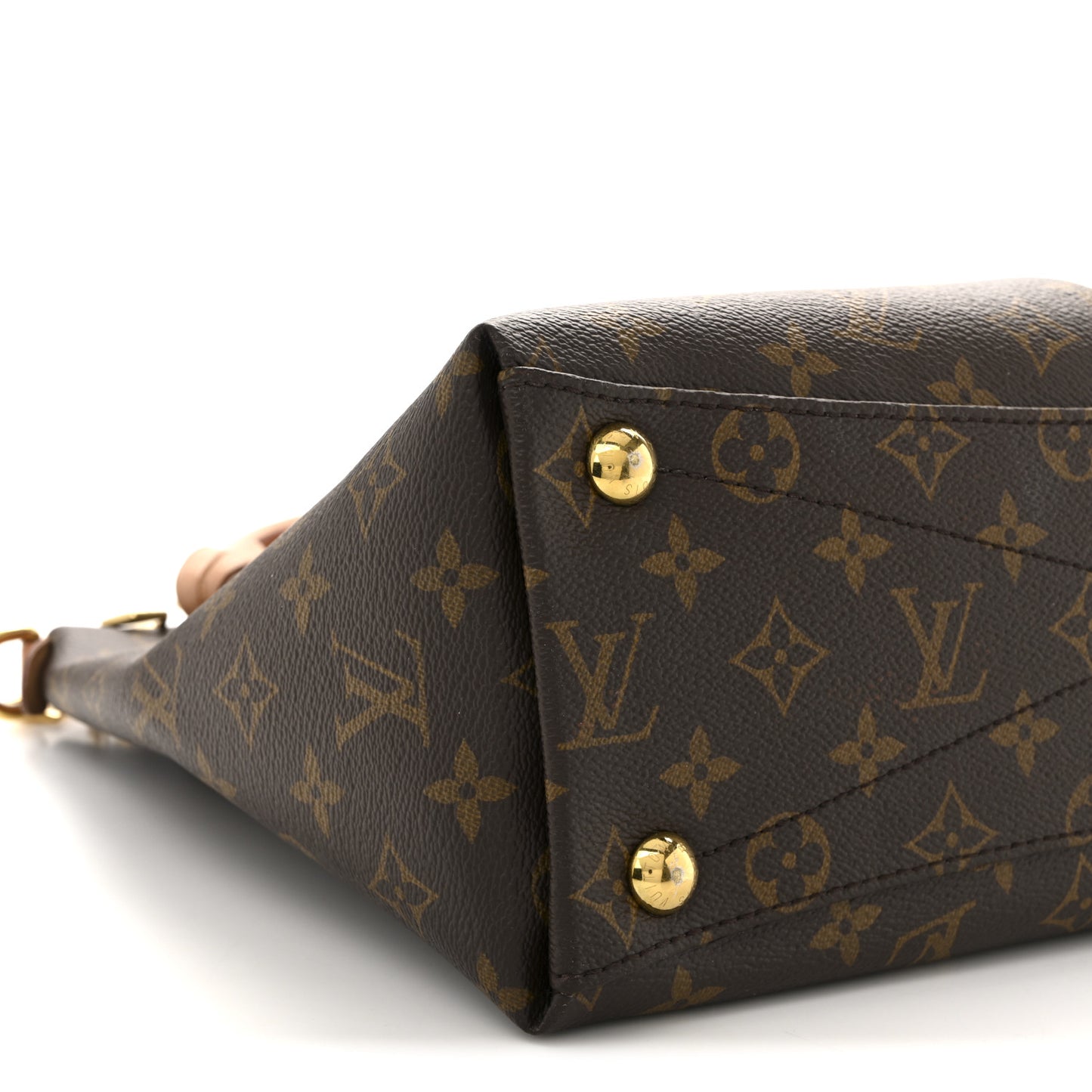 Monogram V Tote MM Cherry