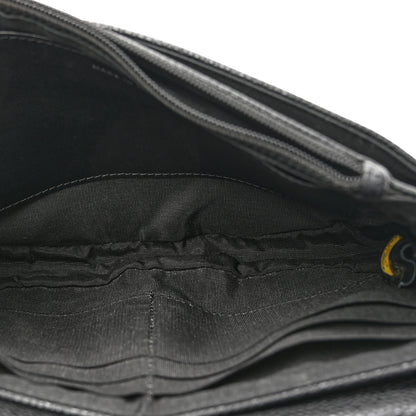 Chanel Caviar Half Moon Wallet On Chain WOC Black 5 of 14