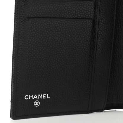 Chanel Caviar Quilted Large Flap Wallet Black 6 of 9