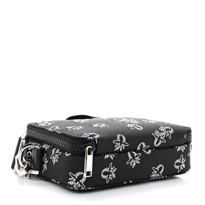 Christian Dior Calfskin Double Zip Crossbody Black White 4 of 13