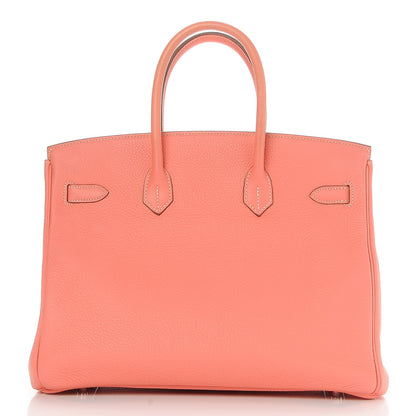 Hermes Taurillon Clemence Birkin 30 Crevette 4 of 33