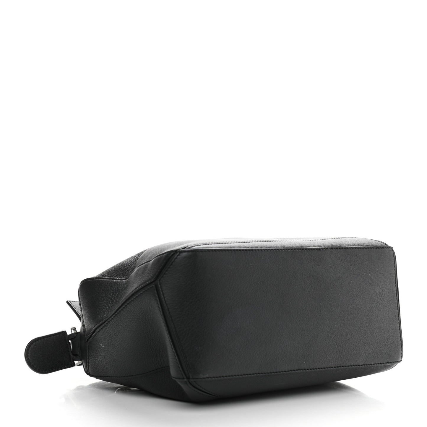 Calfskin Small Puzzle Bag Black