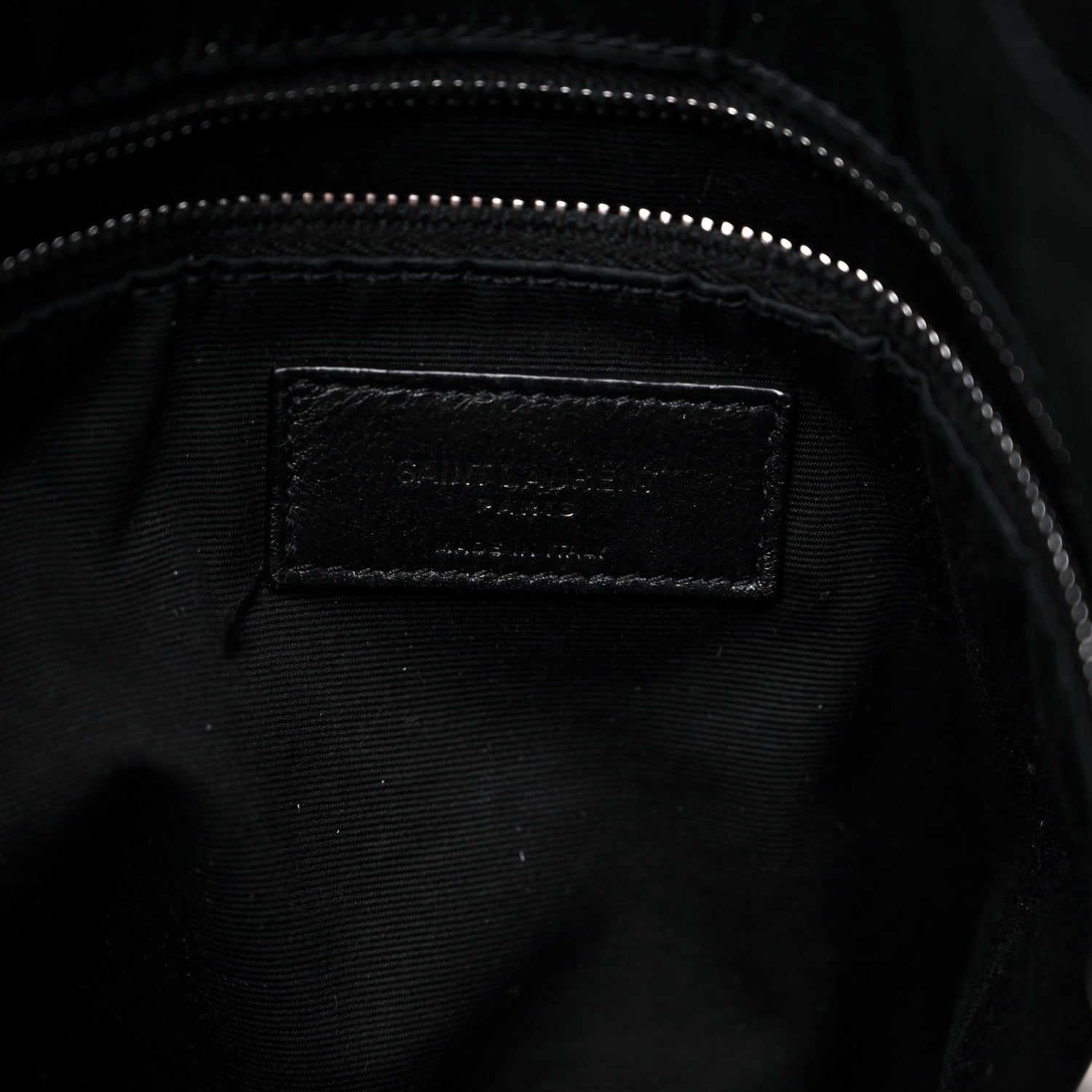Saint Laurent Crinkled Calfskin Matelasse Monogram Niki Shoulder Bag Black 6 of 13