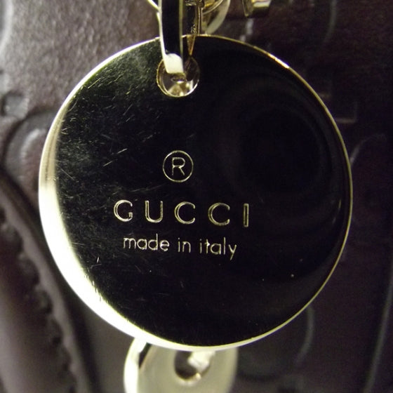 Guccissima Treasure Boston Chocolate Brown