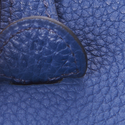 Hermes Taurillon Maurice Amazone Evelyne TPM Bleu Saphir Blue Indigo 7 of 8
