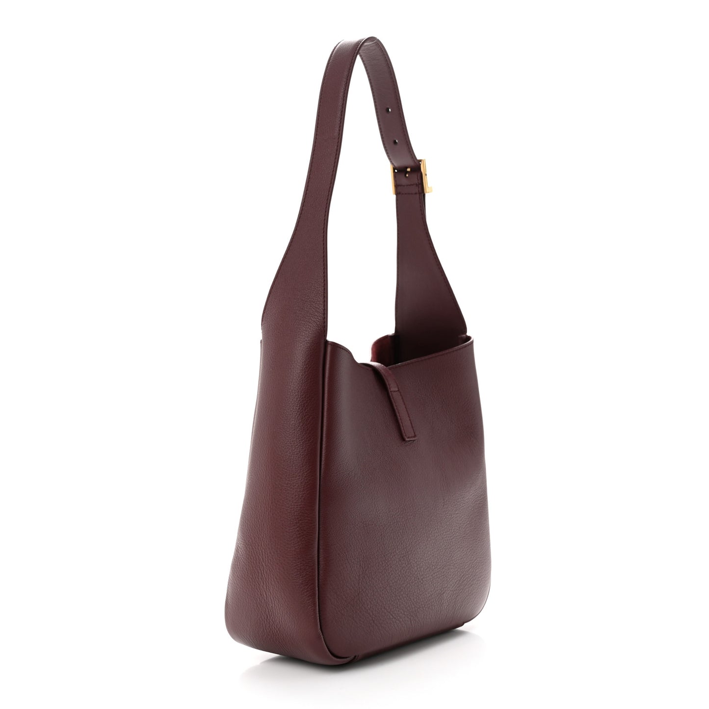 Smooth Calfskin Small Le 5 A 7 Soft Hobo Rouge Legion
