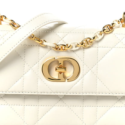 Christian Dior Lambskin Macrocannage Mini Miss Caro Bag Latte 9 of 11