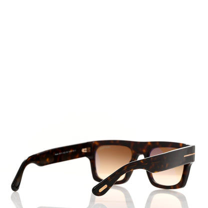 Tom Ford Fausto Sunglasses TF711 Tortoise 4 of 8