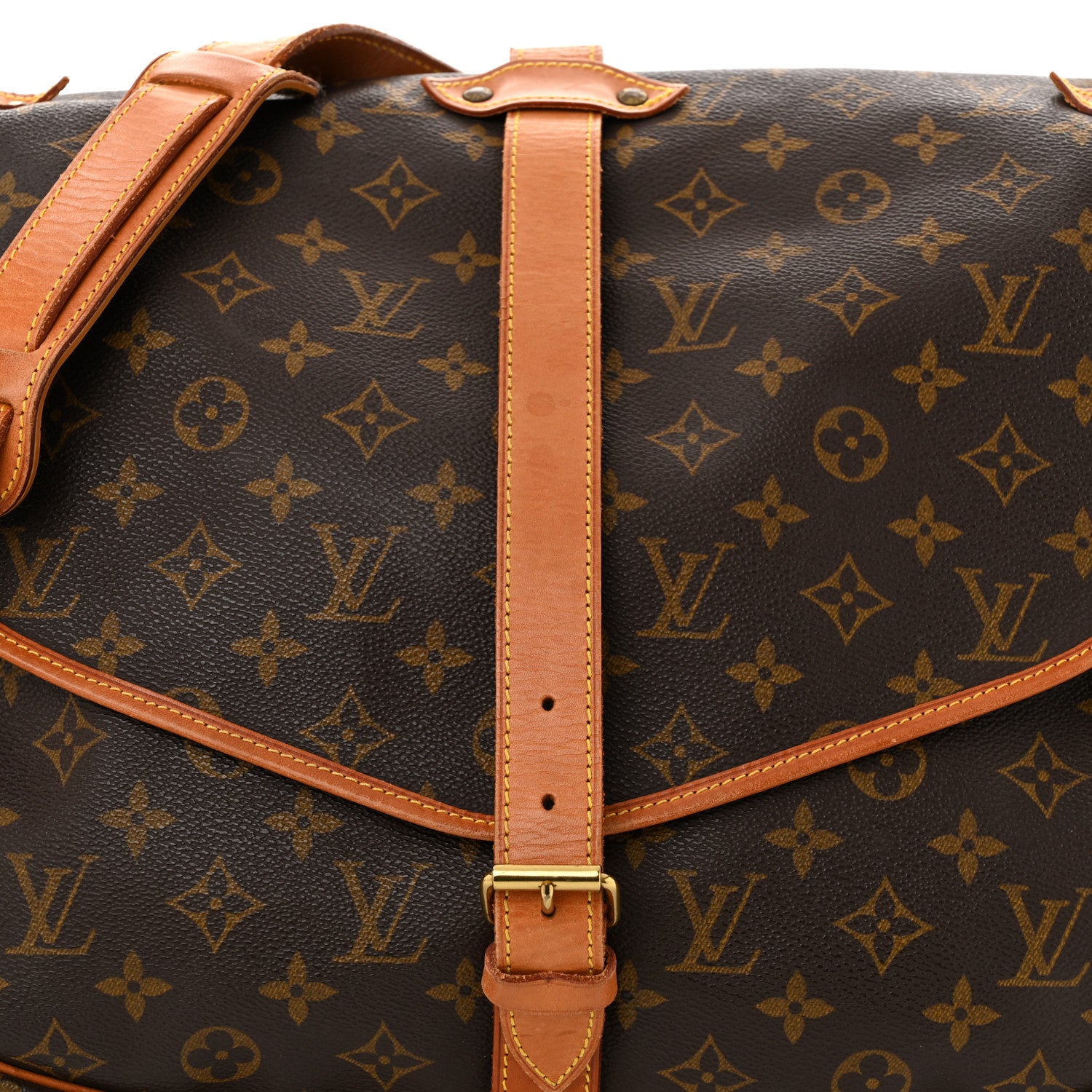 Louis Vuitton Monogram Saumur 35 8 of 10