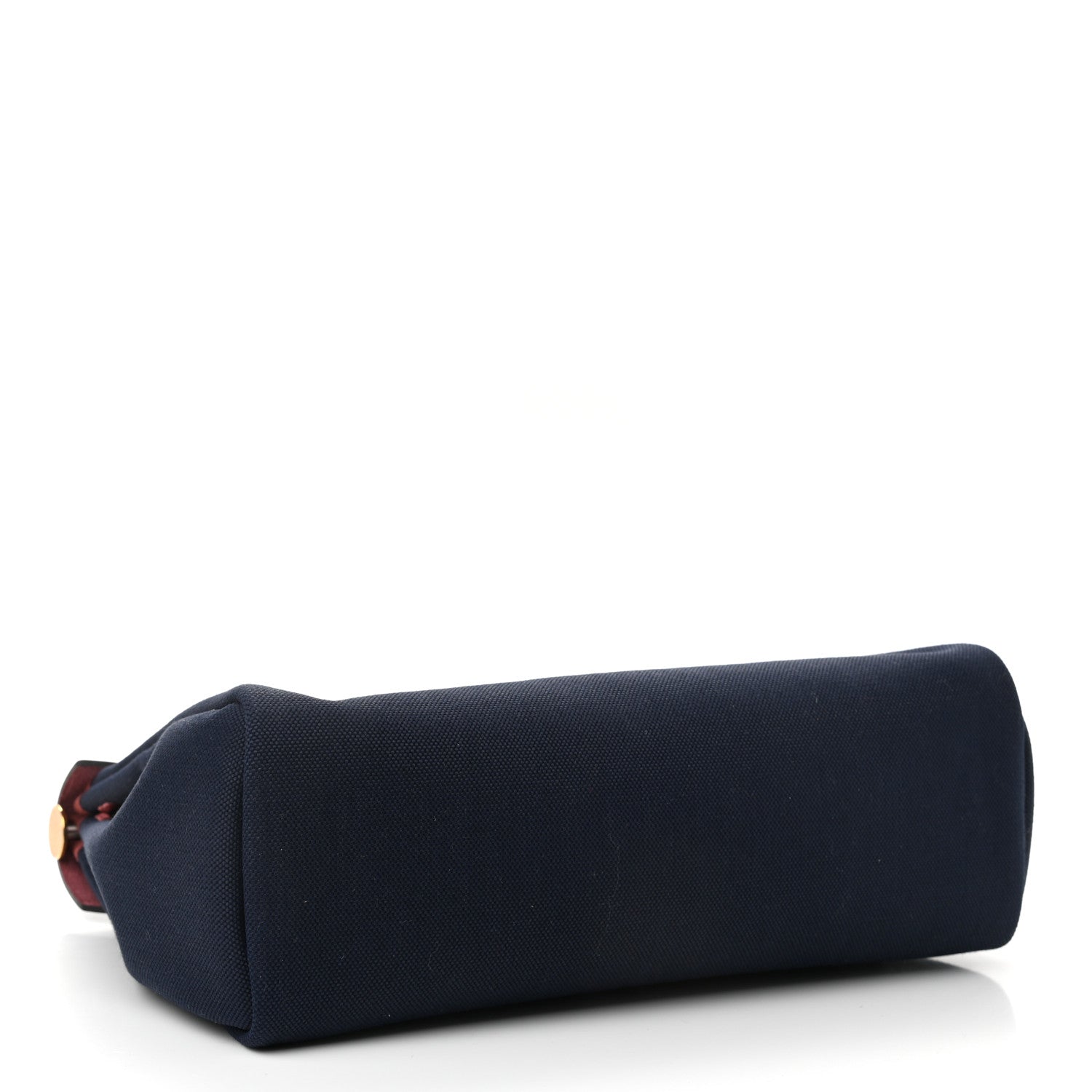 Hermes Toile Militaire Vache Hunter Herbag Zip Retourne 31 PM Rouge Sellier Bleu Marine 5 of 12