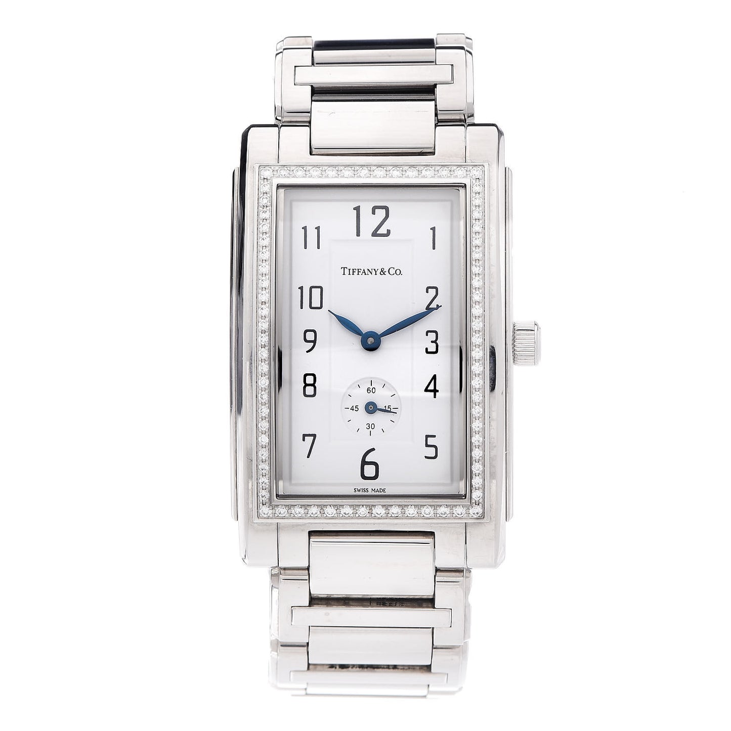 Stainless Steel Diamond Bezel 27mm Grand Resonator Quartz Watch