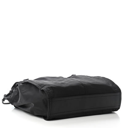 Burberry Nylon Check Buckleigh Packable Tote Black 4 of 10