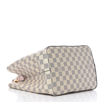 Louis Vuitton Damier Azur Neonoe MM Eau De Rose 4 of 11