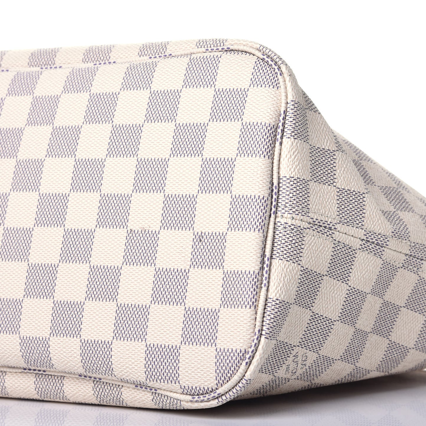 Damier Azur Neo Neverfull MM Rose Ballerine