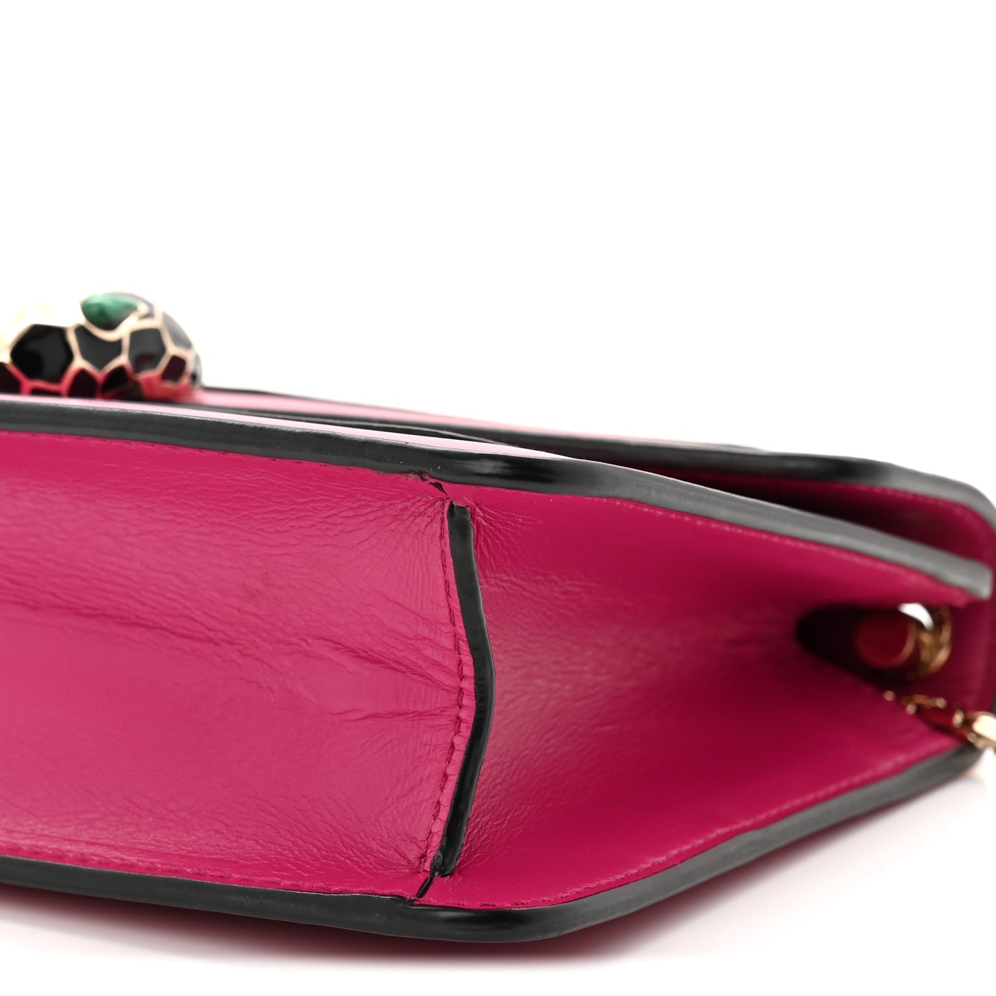 Calfskin Serpenti Forever Crossbody Bag Pink