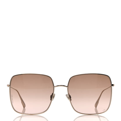 Christian Dior Metal Stellaire 1 Square Sunglasses Gold 2 of 7