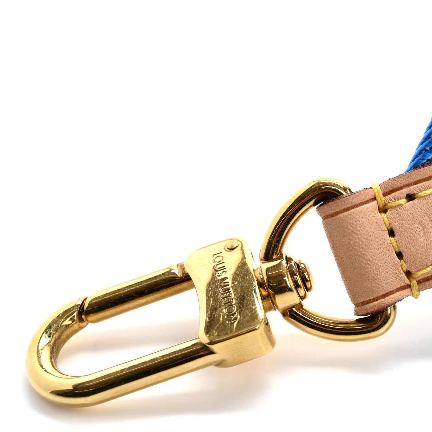 Louis Vuitton Nylon Bandouliere Shoulder Strap Blue Magenta 7 of 7