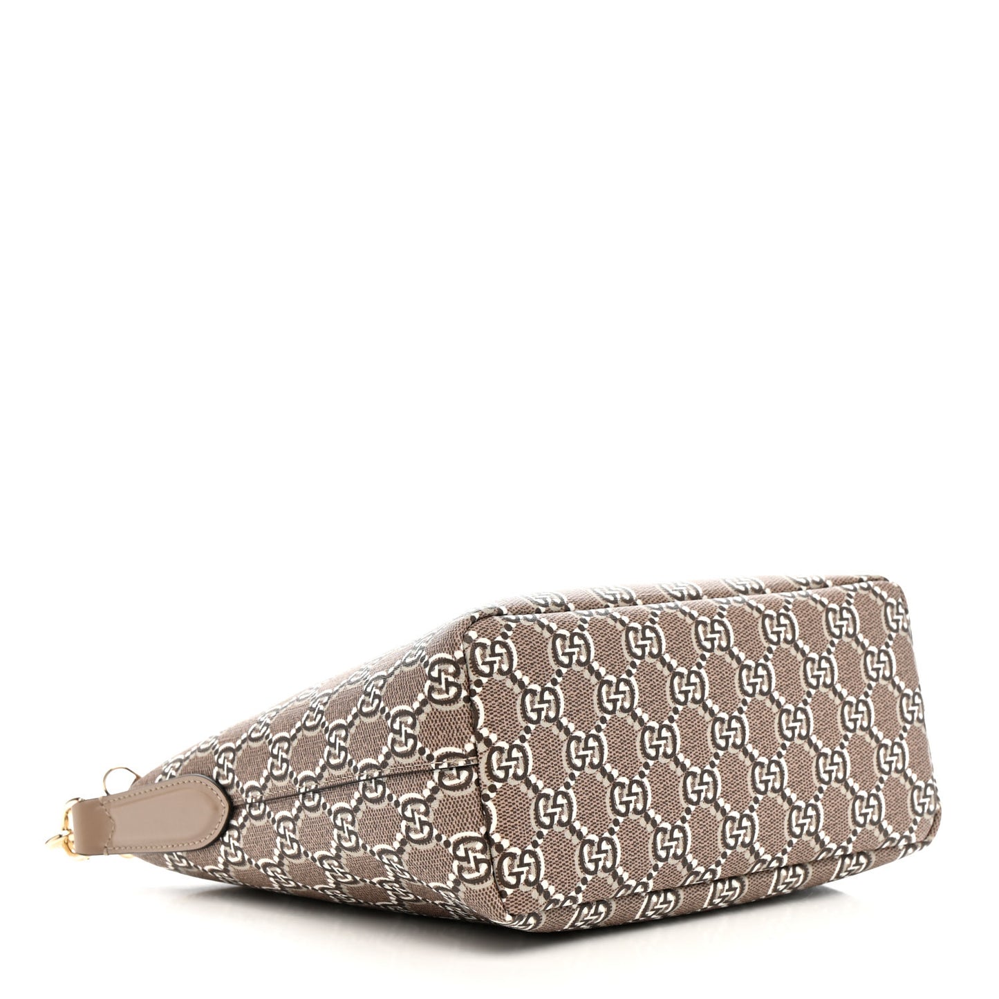 GG Shadow Monogram Super Mini Ophidia Shoulder Bag Taupe