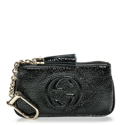 Gucci Patent Soho Key Case Black 1 of 7